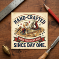 Hand Crafted Sticker