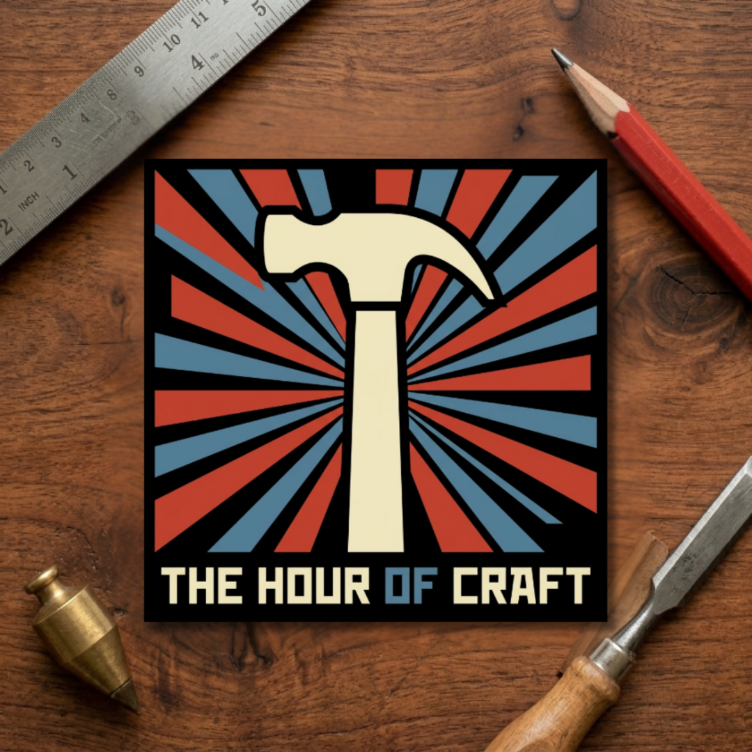 The Hour of Craft Sticker