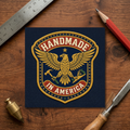 Handmade in America Sticker