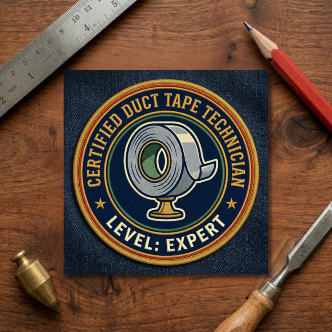 Certified Duct Tape Sticker