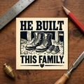 He Built Sticker