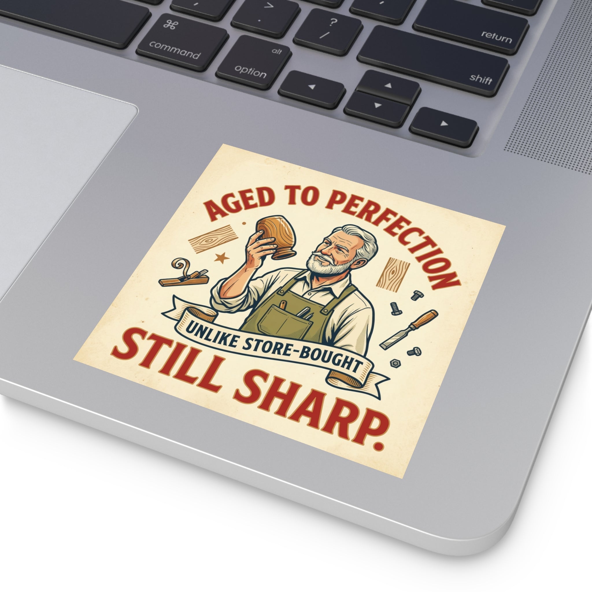 Aged to Perfection Sticker
