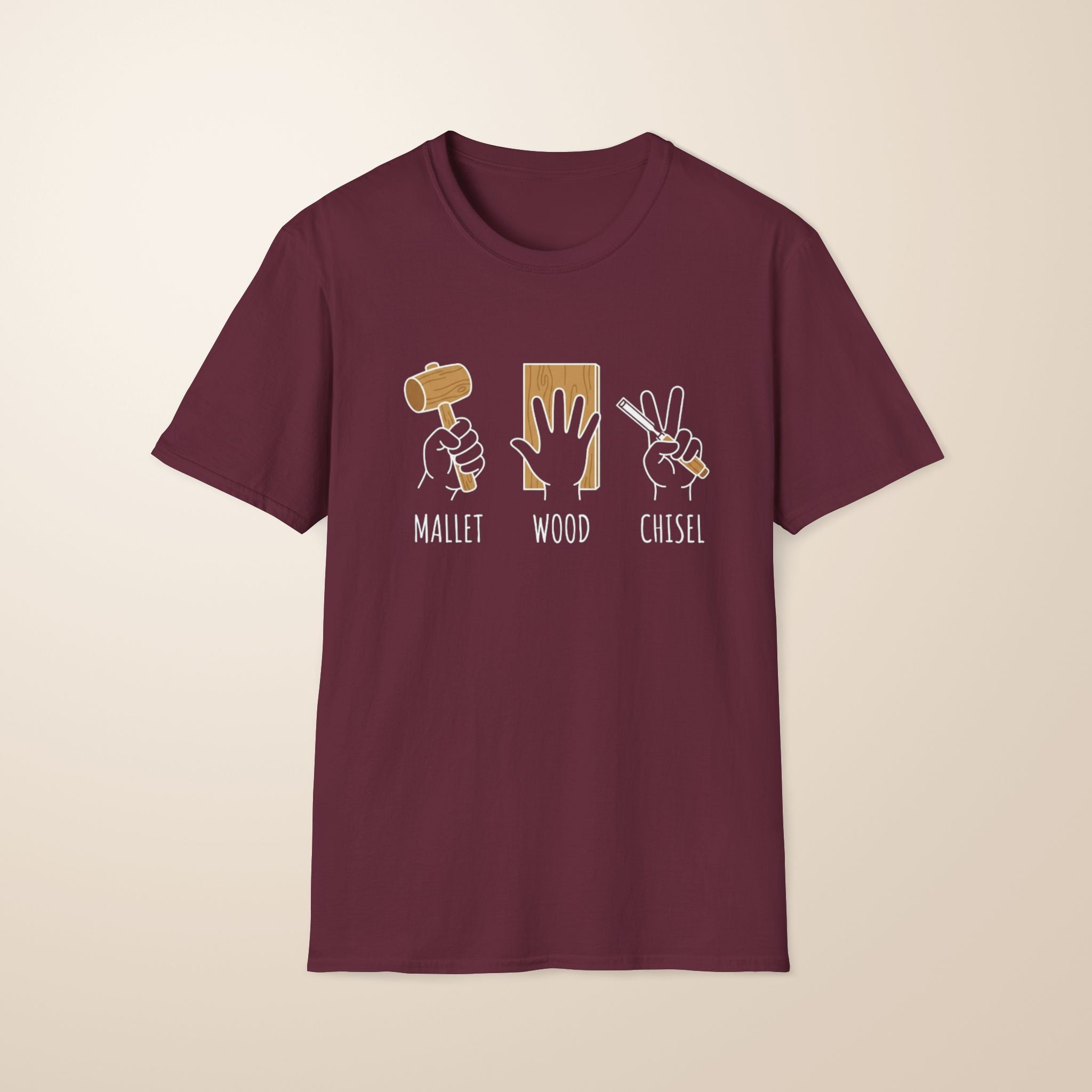 Mallet Wood Chisel T-Shirt