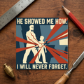 He Showed Me How Sticker