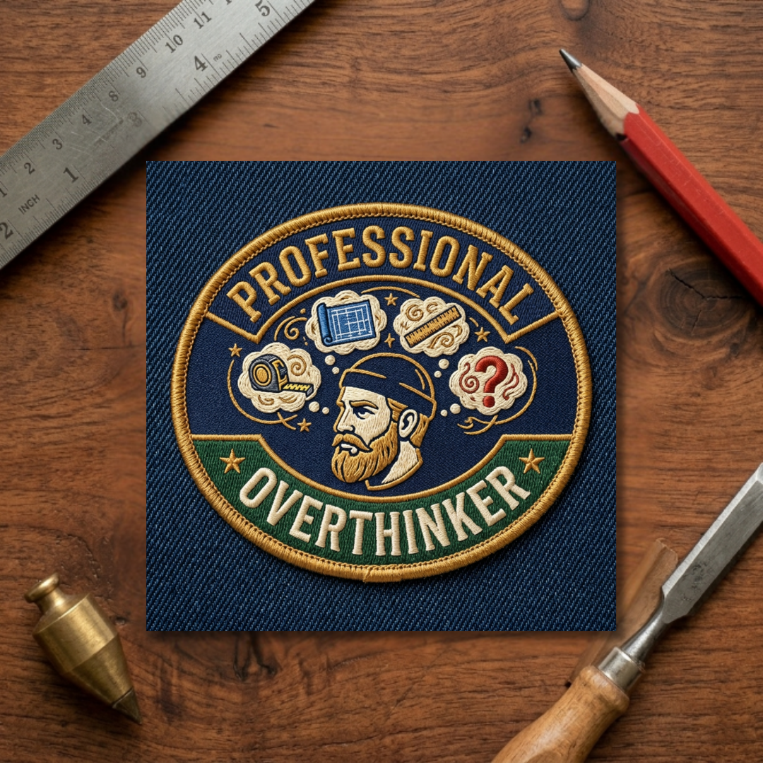 Professional Overthinker Sticker