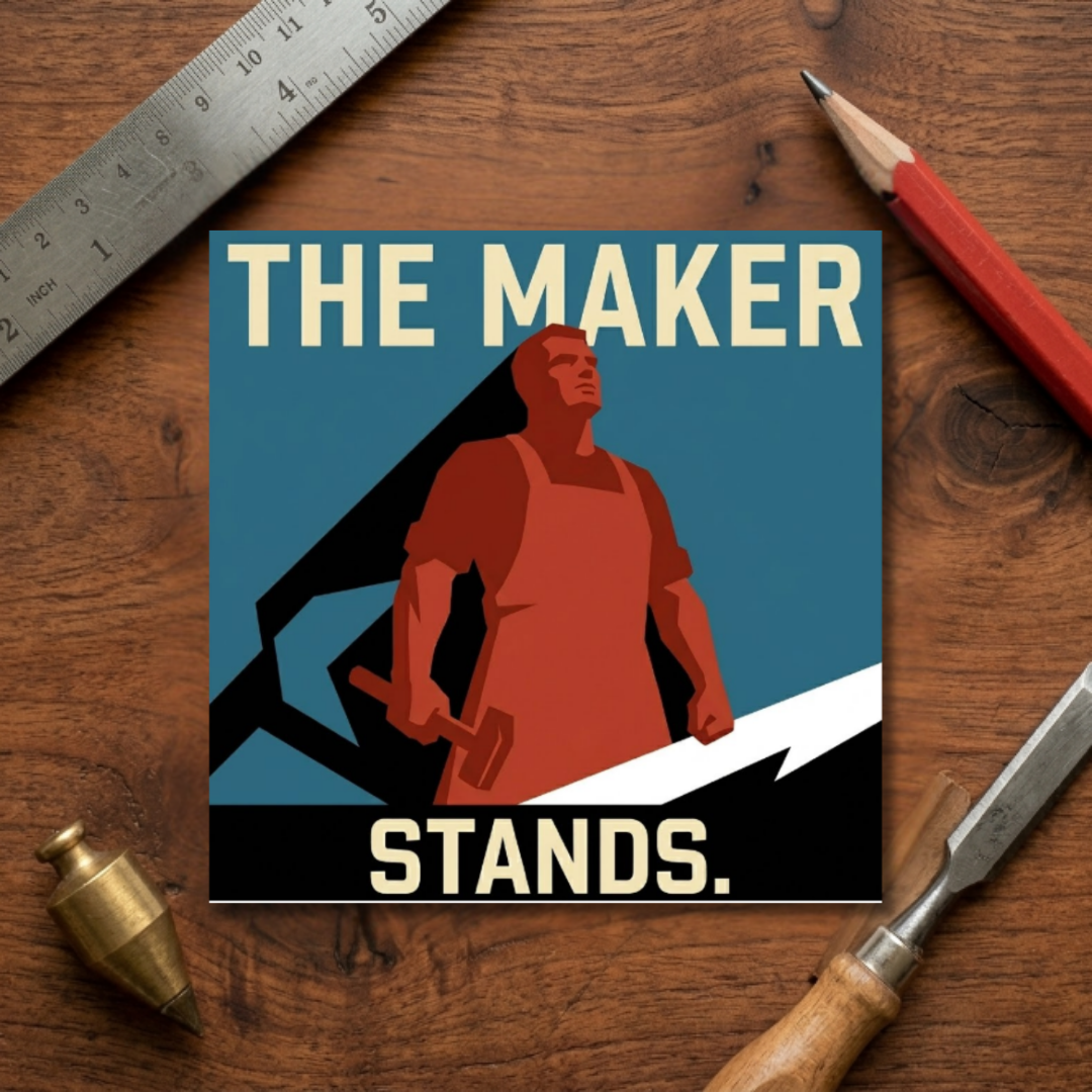 The Maker Sticker