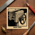 Hold Fast Sticker
