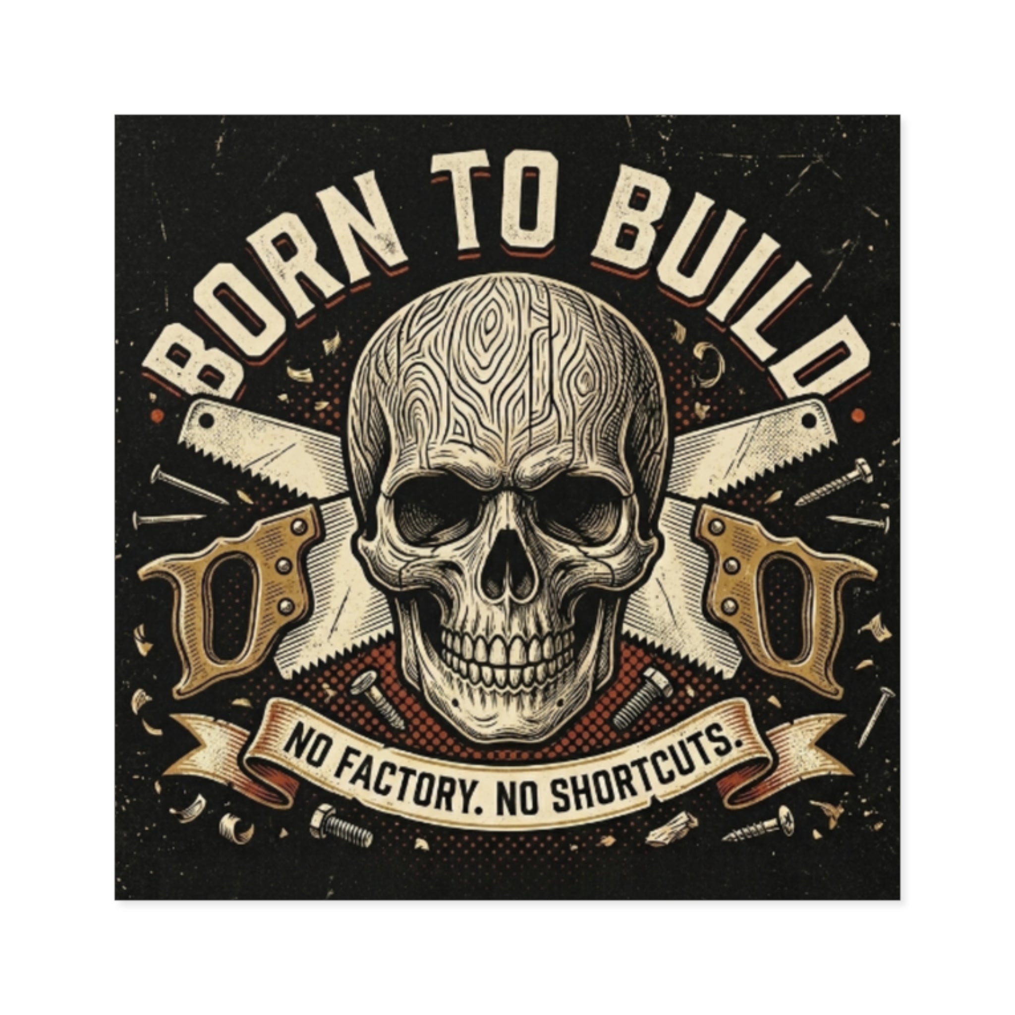 Born to Build Sticker