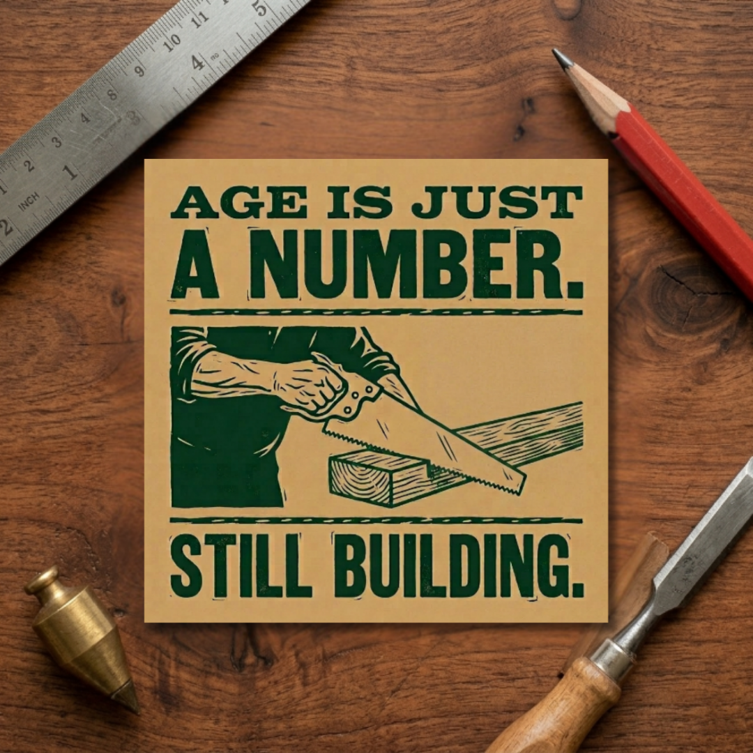 Age is a Number Sticker