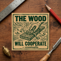 The Wood Sticker