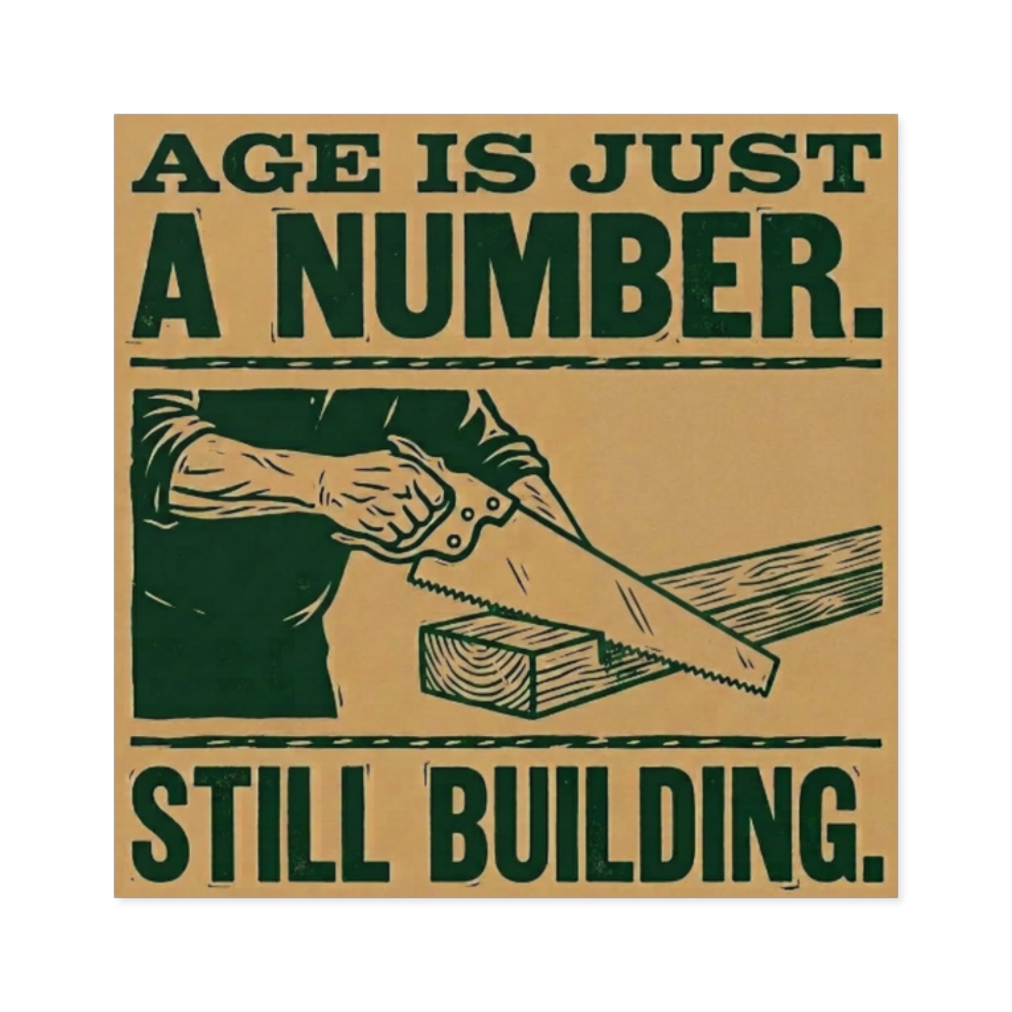 Age is a Number Sticker