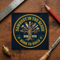 Sawdust in The Blood Sticker
