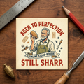 Aged to Perfection Sticker