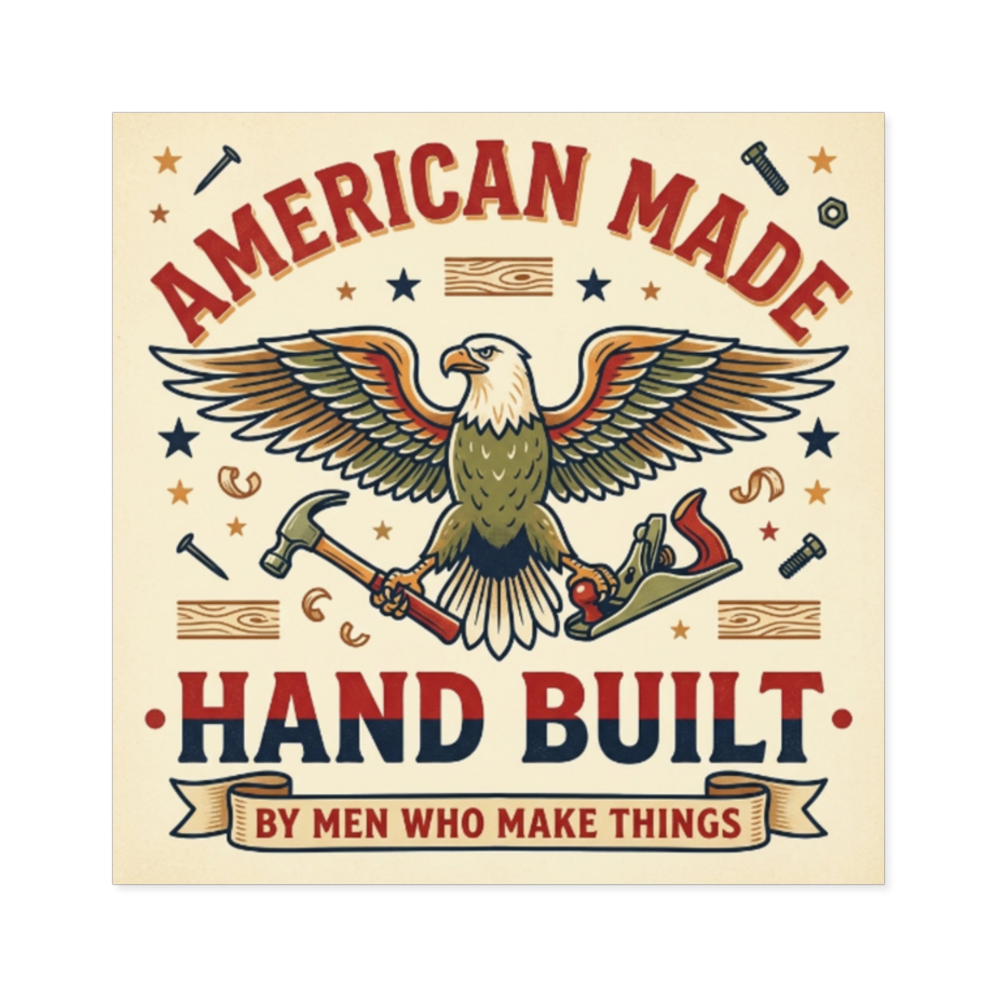 American Made Sticker