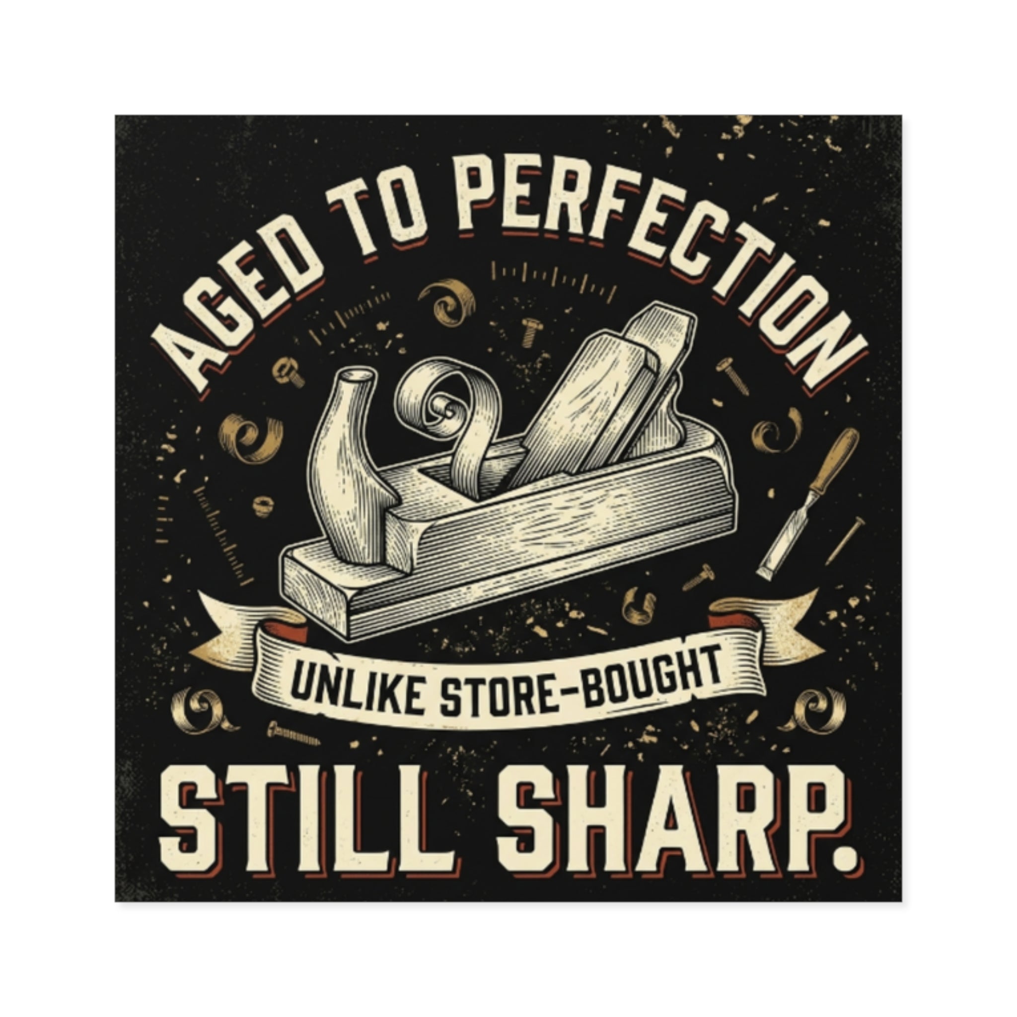 Aged to Perfection Sticker