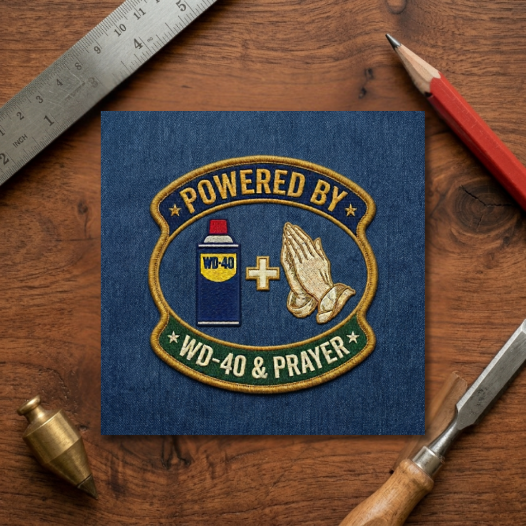 WD-40 & Prayer Sticker