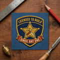 Licensed to Build Sticker