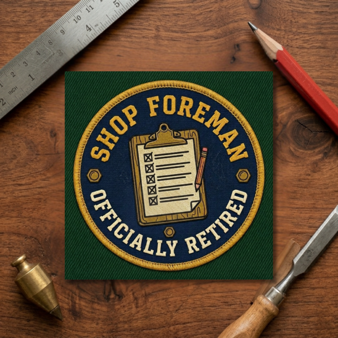 Shop Foreman Sticker