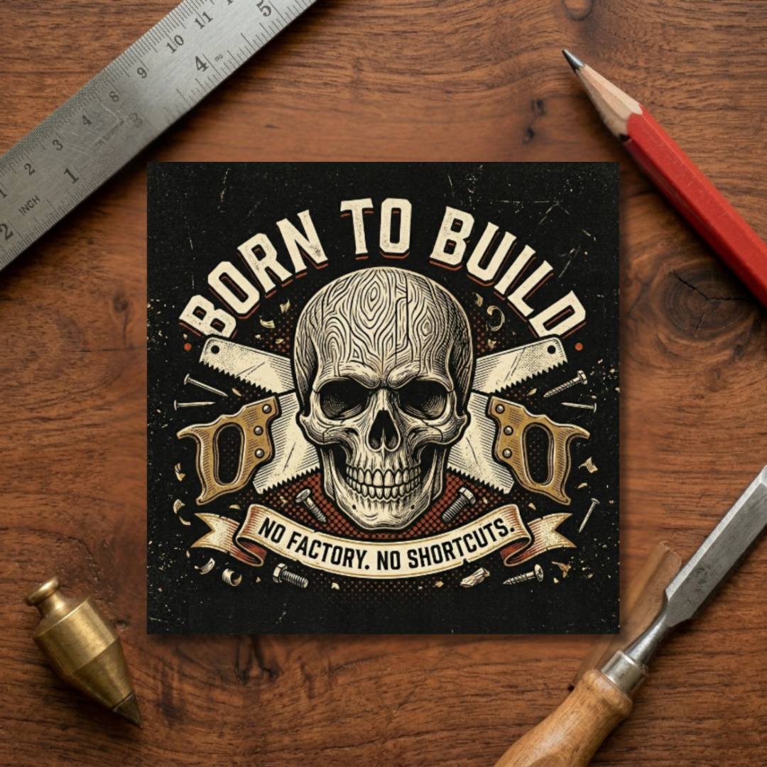 Born to Build Sticker