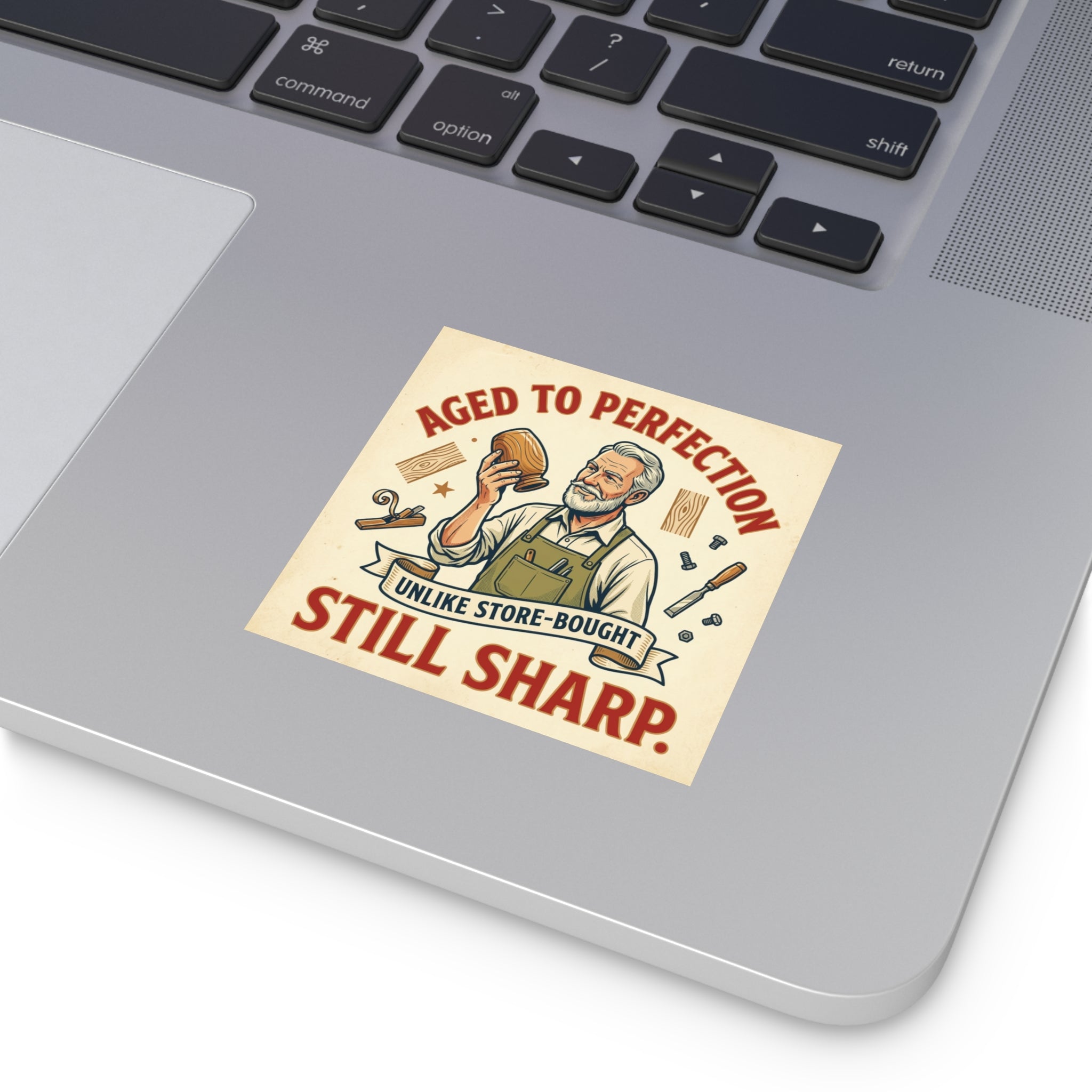 Aged to Perfection Sticker