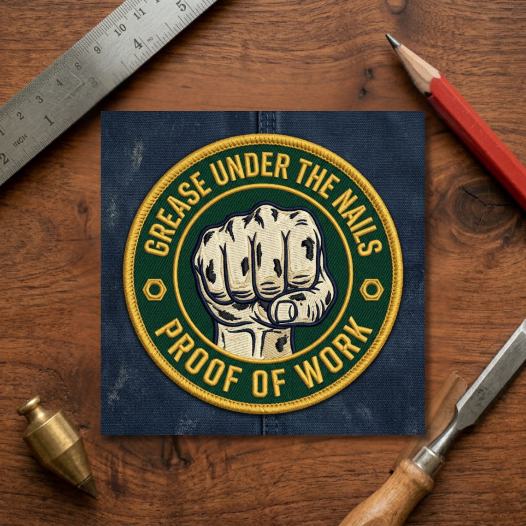 Grease Under The Nails Sticker