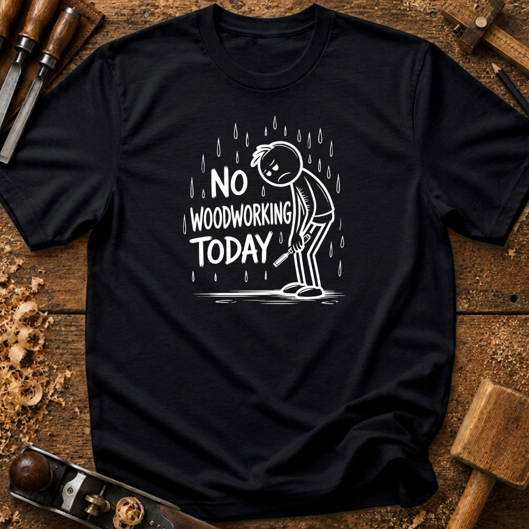 No Woodworking T-Shirt