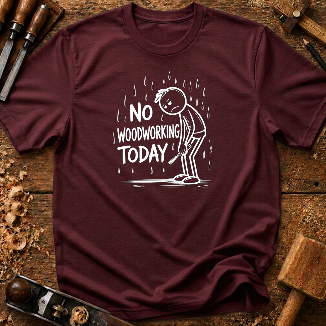 No Woodworking T-Shirt