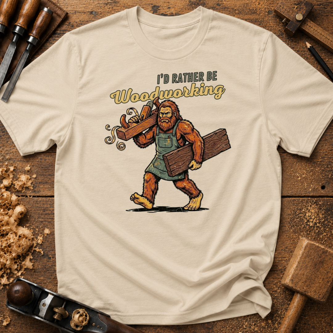 Be Woodworking T-Shirt