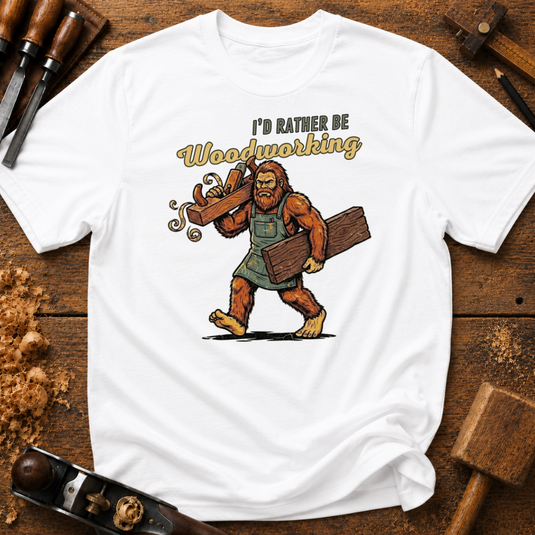 Be Woodworking T-Shirt